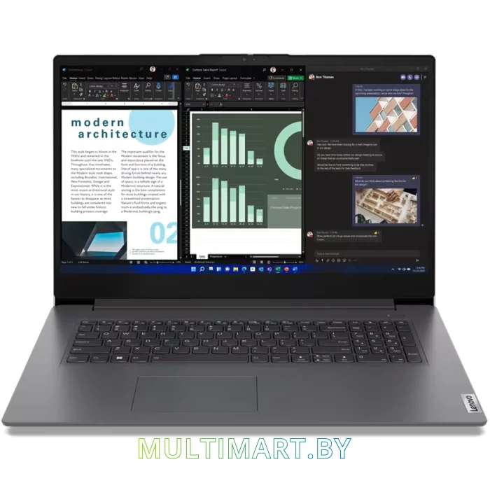 Ноутбук Lenovo V17 G4 IRU (83A2000URU)